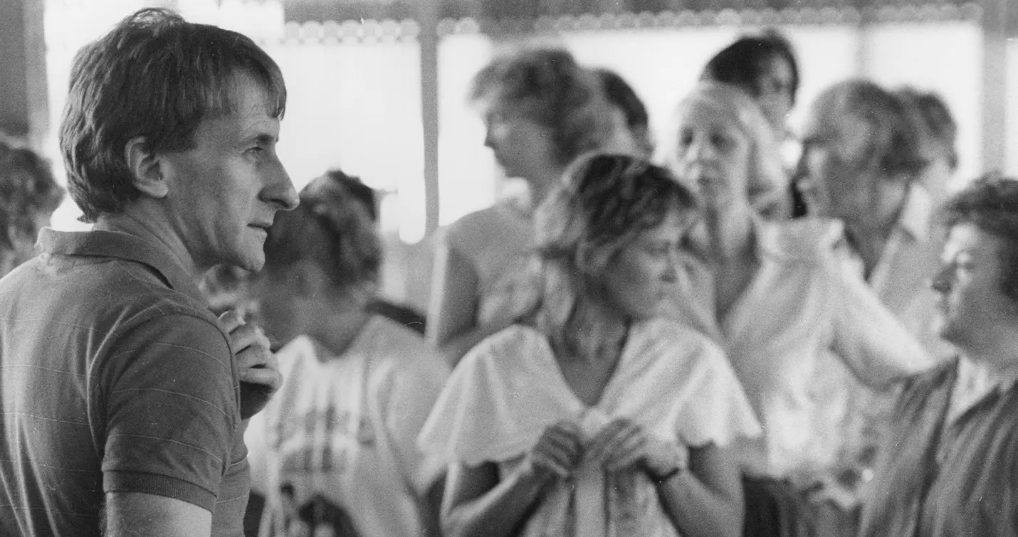 00063 STCTheLifeNicholasNicklebyrehearsals1983A13crop1cBrettHilder